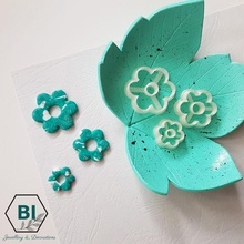 polymer clay cutter flower tool shape tools earring 3d print model - Mito3D