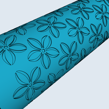polymère argile fleur rouleau outil coupeur Coupe texture conception art 3d print model - Mito3D