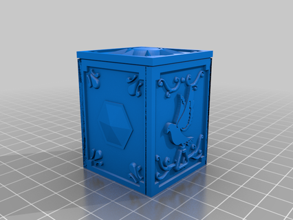 colomba pandora scatola santo seiya 3d stampa 3d print model - Mito3D