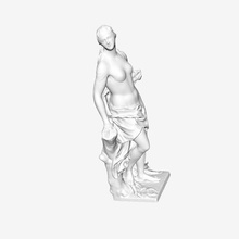 pomona louvre, paris, france art le musée du louvre muse 3d print model - Mito3D