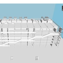 pompidou architecture paris 3d print model - Mito3D