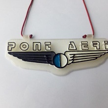 pont aeri verschiedene Antenne Ponton logo barcelona Nachtclub erinnern 3d print model - Mito3D