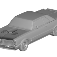 Pontiac gto 3d print model - Mito3D