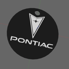 pontiac logotipo varios coche 3d print model - Mito3D