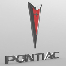 pontiac logo vari auto avto emblema modello 3d parte il veicolo i loghi logotipo dettagliate alta sumbol società brand stampabile di stampa nuovo della stampante stampati stl file obj 3d print model - Mito3D