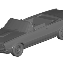 Pontiac 3d print model - Mito3D