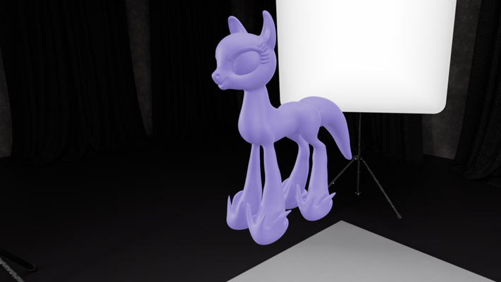 pony benutzerdefiniert kunst dungeons drachen fantasie zahl hasbro mlp my spielzeug 3d print model - Mito3D