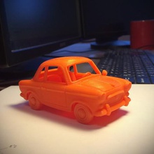 pony coche de juguete juego auto edad clásico retro 3d print model - Mito3D