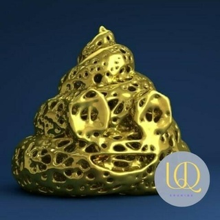 poo voronoi einzigartig 3d Vase Beste Design Geschenk Dekor Bild Welpe 3d print model - Mito3D