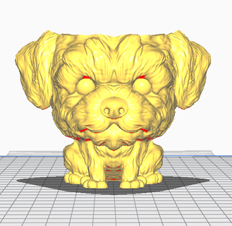 poodle v2 dog funko planter pot 3d print model - Mito3D