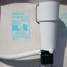 pool filter conversion home outdoor garden water summer escapes pro intex adapter 3d print model - Mito3D