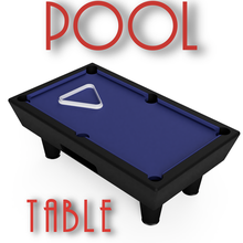 pool table 3d print model - Mito3D