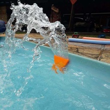 pool waterfall - cascata piscina home outdoor garden 3d print model - Mito3D