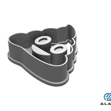 Poop Emoji Plätzchen Cutter Kekse backen Stempel Küche 3d print model - Mito3D