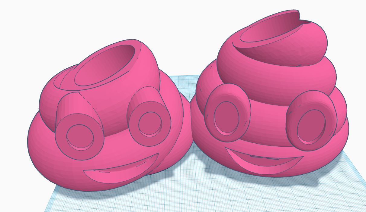 poop ps5 controller stand 3D print model - Mito3D