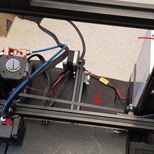 poor man's dual ender 3 tool axis 3d printer parts 3d print model - Mito3D