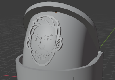 pop Messi anahtar Kulp destek anahtarlar Futbol şampiyon dünya Fincan keçi 3d print model - Mito3D