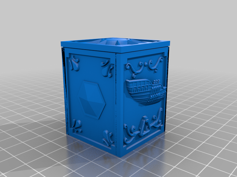 pape pandora boîte Saint seiya 3d impression 3D print model - Mito3D