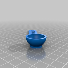 popcorn salt customized kitchen_dining 3d print model - Mito3D