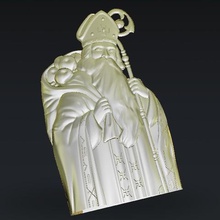 pope religious apples art 3d print model - Mito3D