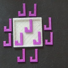 petimetre 11 rompecabezas juego juguete 3d print model - Mito3D