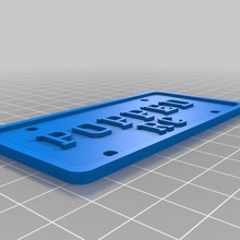 aufgetaucht rc Kunst angepasst Zeichen Logos 3d print model - Mito3D