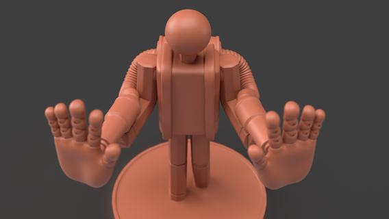 papavero gioco giocatore impacchettare fan 3d Stampa modello giocattolo scultura carattere orrore carina capitolo alto qualità giocattoli 3d print model - Mito3D