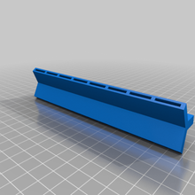 popsicle stick shelf large format home organization decor 3d print model - Mito3D