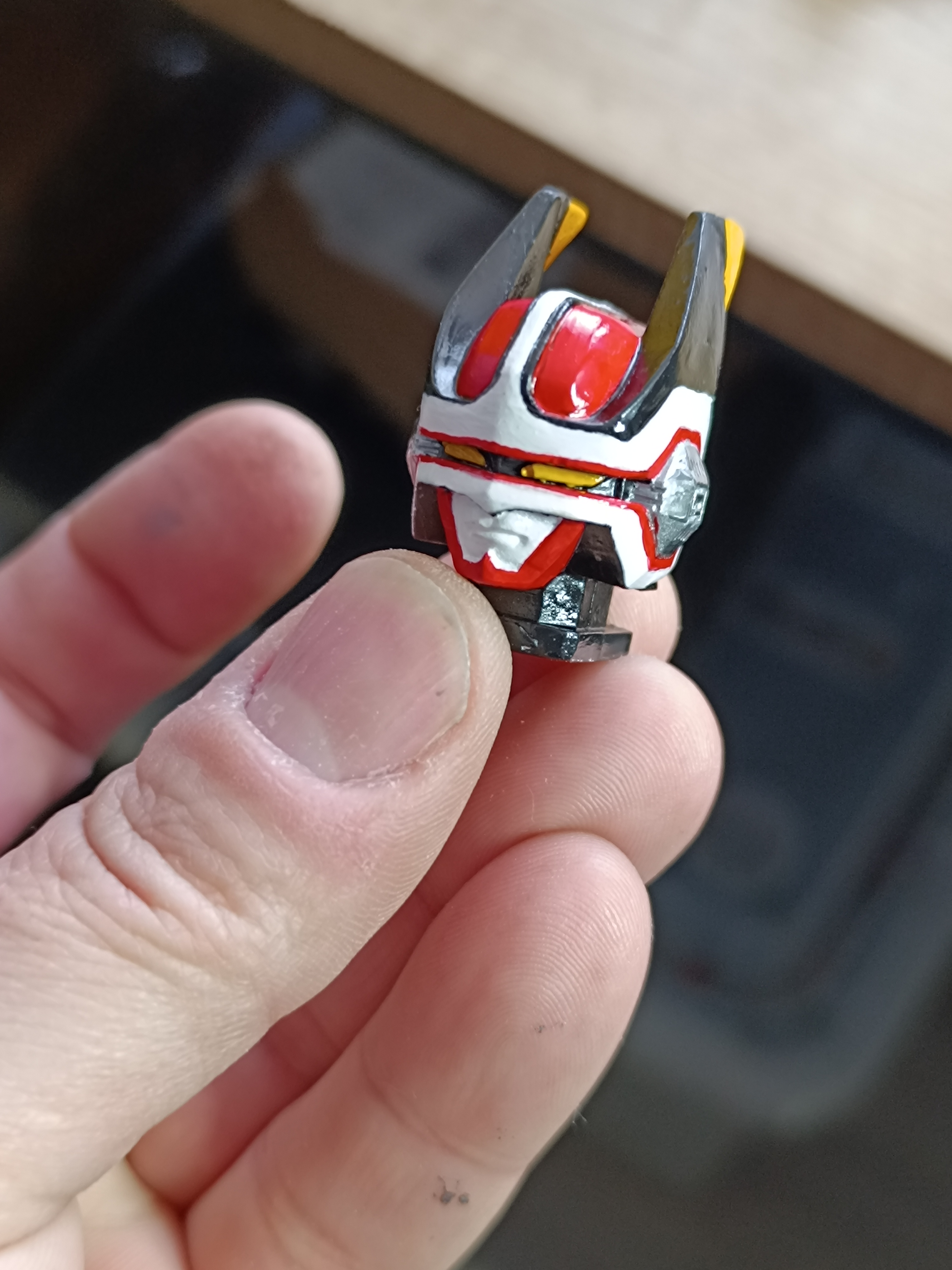 popy başbaşa dökün bioman dx oyun altın orak jouet ulysses 31 sentai bandai 3D print model - Mito3D