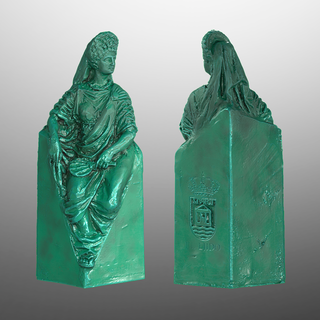 porcia maura statue el ejido almeria monument 3d print model - Mito3D