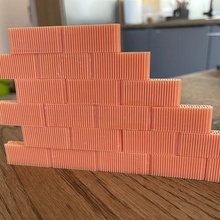 porotherme brick1 14 échelle gadget escaladé 1 béton diorama forme formes camion DIY maison brique 3d print model - Mito3D
