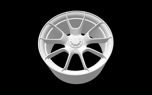 porsche 911 oem wheels slot car vehicle diecast hotwheels tamiya fujimi aoshima 1 64 43 25 2 4 18 miniature ferrari lamborghini bbs forgiato rotiform bmw 3d print model - Mito3D