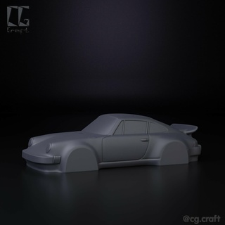 Porsche 911 simplifié décoratif modèle voiture porsche911 décor Accueil maison art figurine Facile 3d print model - Mito3D