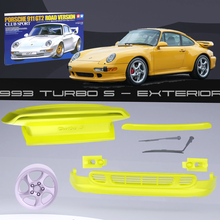 Porsche 993 turbo transkit exterior Tamiya 1 24 modelo kit 3d print model - Mito3D
