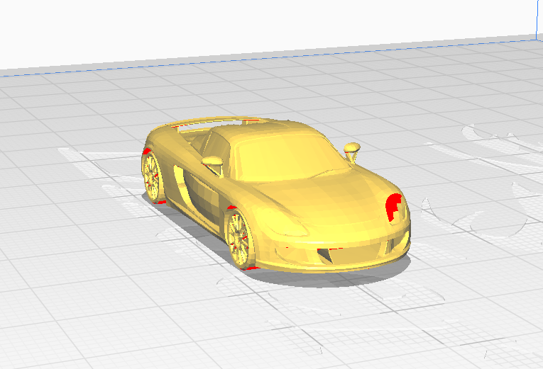 Porsche Carrera gt voitures utilisation 2023 3D print model - Mito3D
