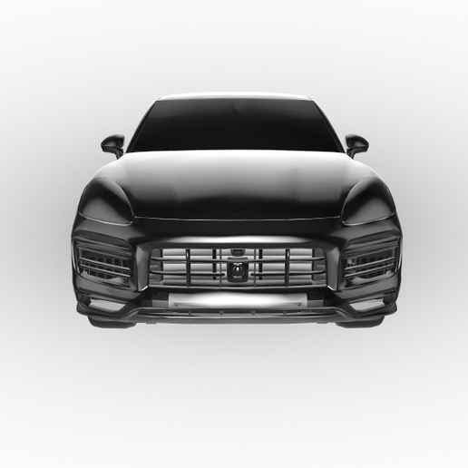 porsche cayenne coupe e-hybrid 2021 auto car cars germany 3D print model - Mito3D