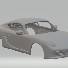 Porsche caïman 2011 3d print model - Mito3D