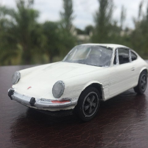 porsche 911 klasik 132 assamby kiti adaptif yuvası oyun ölçekli model montaj 3D print model - Mito3D