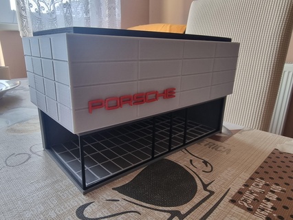 porsche diorama 3d print model - Mito3D