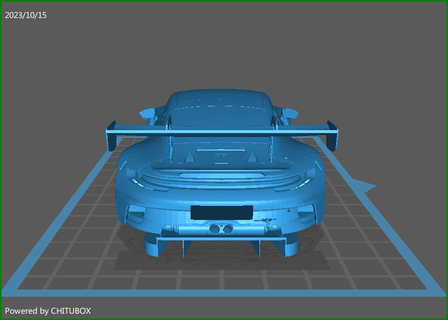 porsche gt3r car caiman gt gt3 ferrari ford nissan supercar 3d print model - Mito3D