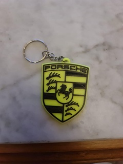 porsche key ring porch keychain 3d print model - Mito3D