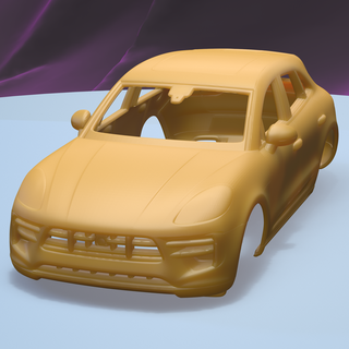 porsche macan gts 2020 1 24 printable car body 3d print model - Mito3D
