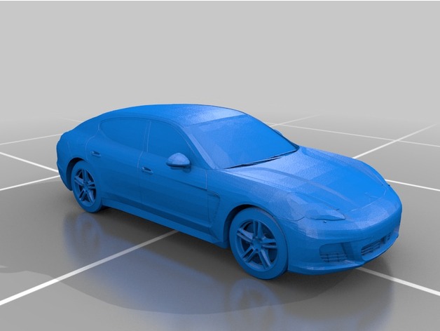 porsche panamera Game cars tunning detail only 3D print model - Mito3D