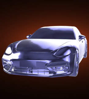 porsche panamera porsche panamera automobile car vehicle rally car race car sports car derby  3d print model - Mito3D
