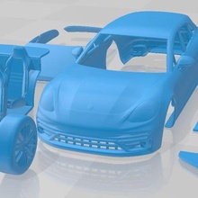 Porsche Panamera st 2021 yazdırılabilir araba 3d print model - Mito3D