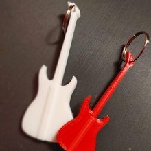 Porta anahtarlar anahtarlık gitar Mondo çocuklar balık yeni doğanlar 3d print model - Mito3D