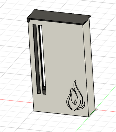 porta cigarros y isqueiro gadget vício fumaça cigarro tabaco fuego vícios marlboro philip morris vida diariamente pacote caja 3d print model - Mito3D