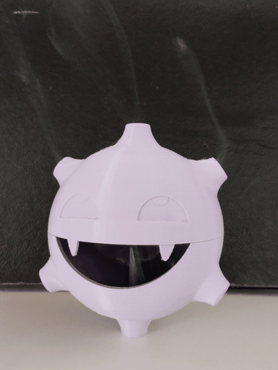 porta espirale koffing casa pokemon zanzare fusione deco geek desk giardino util 3d print model - Mito3D