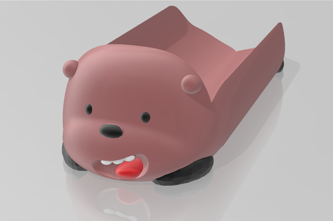porta pancho Home carrier hot dog bear panchoso sandwuich 3d print model - Mito3D