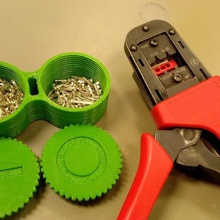 porta pines tool tarro pin ordenar herramienta separador separator 3d print model - Mito3D
